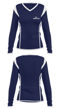All Sportswear 16642207 Women's Long Sleeve V-neck Shirt - 33