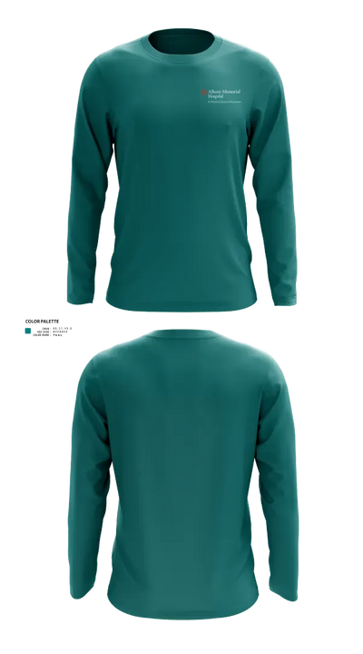 Albany Memorial Hospital 16201632 Long Sleeve Performance Shirt 22