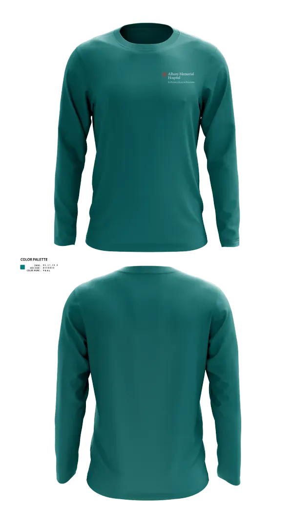 Long Sleeve Performance Shirt, Albany Memorial Hospital, , Teamtime, Team time, sublimation, custom sports apparel, team uniforms, spirit wear, spiritwear, sports uniforms, custom shirts, team store, custom team store, fundraiser sports, apparel fundraiser