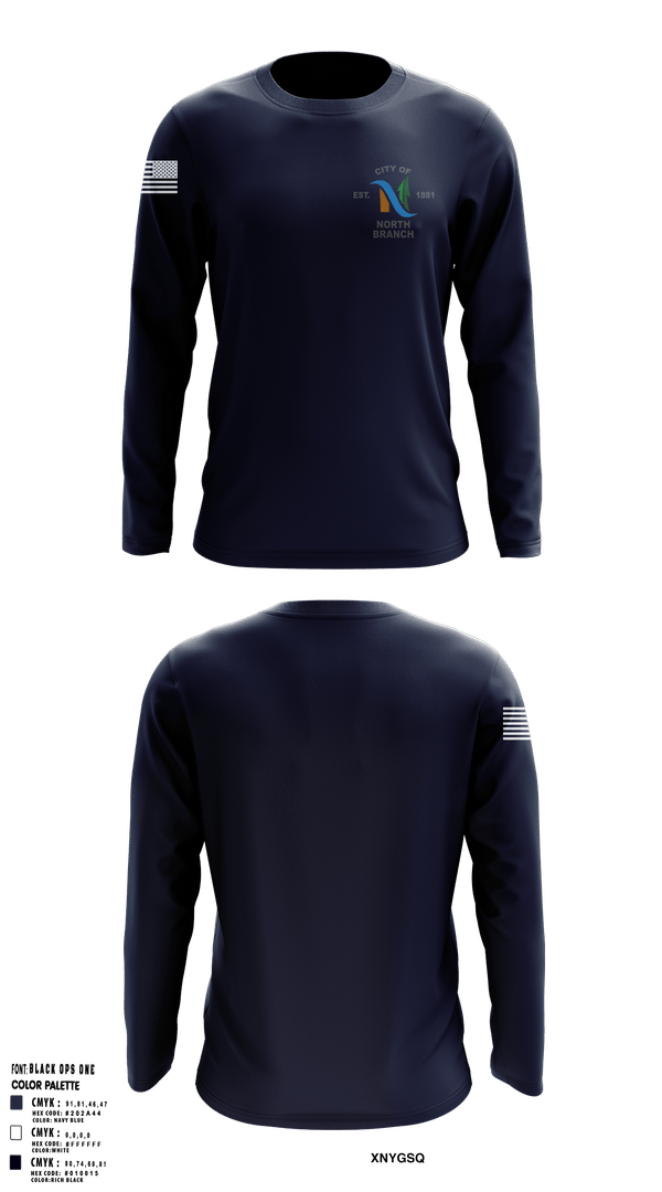 Long Sleeve Performance Shirt, North Branch Police Dept., , Teamtime, Team time, sublimation, custom sports apparel, team uniforms, spirit wear, spiritwear, sports uniforms, custom shirts, team store, custom team store, fundraiser sports, apparel fundraiser