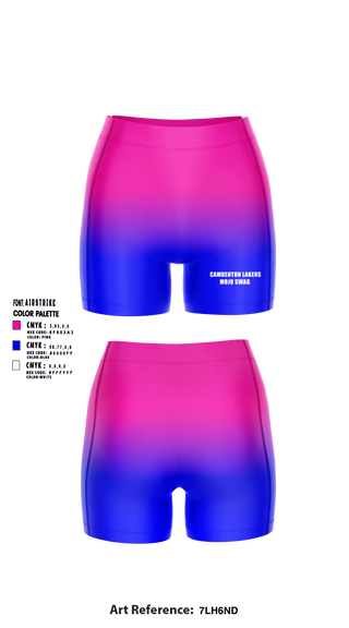 Womens Compression Shorts, Camdenton LakersMojo Swag, Wrestling, Teamtime, Team time, sublimation, custom sports apparel, team uniforms, spirit wear, spiritwear, sports uniforms, custom shirts, team store, custom team store, fundraiser sports, apparel fundraiser