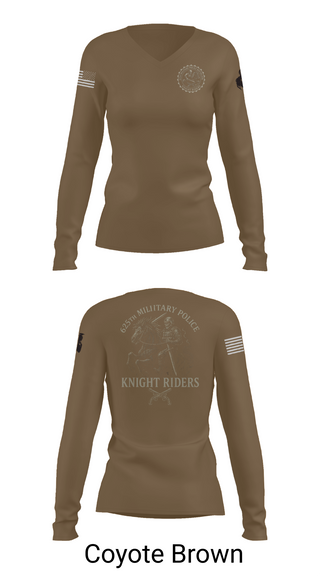 Womens Long Sleeve Vneck Shirt, , Army, Teamtime, Team time, sublimation, custom sports apparel, team uniforms, spirit wear, spiritwear, sports uniforms, custom shirts, team store, custom team store, fundraiser sports, apparel fundraiser