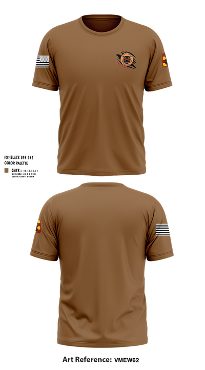 434th FA BDE H2F 66050824 Short Sleeve Performance Shirt - 104