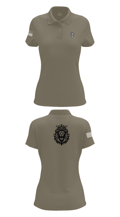 Vikings 78762125 Women's Short Sleeve Performance Polo  - 75