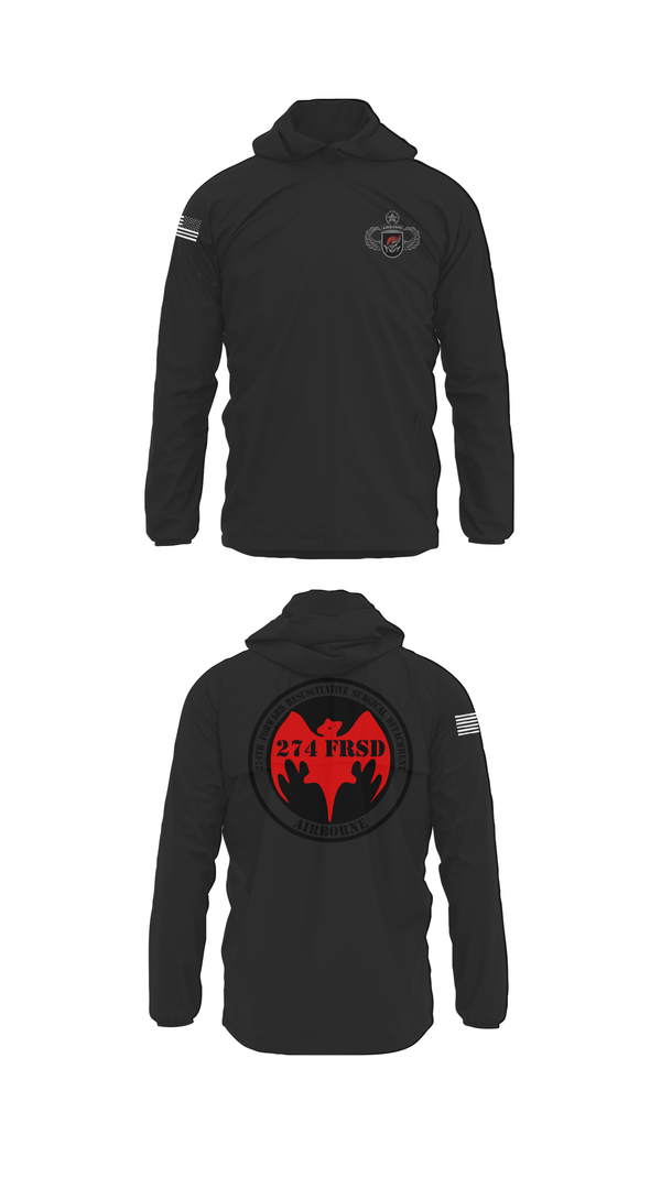 Windbreaker, 274th FRSD (Airborne), Army, Teamtime, Team time, sublimation, custom sports apparel, team uniforms, spirit wear, spiritwear, sports uniforms, custom shirts, team store, custom team store, fundraiser sports, apparel fundraiser