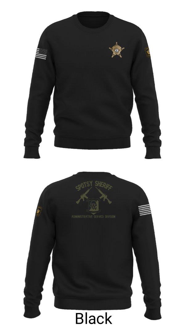 Crew Neck Sweatshirt, , Police, Teamtime, Team time, sublimation, custom sports apparel, team uniforms, spirit wear, spiritwear, sports uniforms, custom shirts, team store, custom team store, fundraiser sports, apparel fundraiser