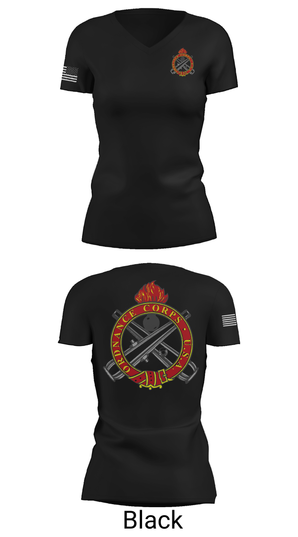 Womens Short Sleeve Vneck Shirt, 1148 TH TRANS CO1148 TH TRANS CO, Army, Teamtime, Team time, sublimation, custom sports apparel, team uniforms, spirit wear, spiritwear, sports uniforms, custom shirts, team store, custom team store, fundraiser sports, apparel fundraiser