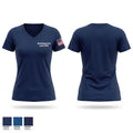 Marblehead Fire Local 2043 Women's Short Sleeve V-neck Shirt - 1