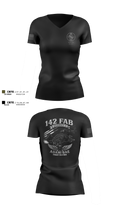 142nd Women's Short Sleeve V-neck Shirt - 3