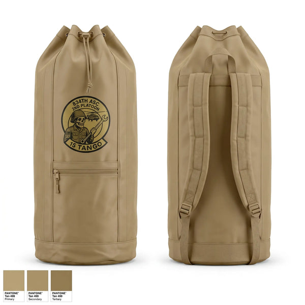 Gear Bag, B-Co 834th ASB, National Guard, Teamtime, Team time, sublimation, custom sports apparel, team uniforms, spirit wear, spiritwear, sports uniforms, custom shirts, team store, custom team store, fundraiser sports, apparel fundraiser