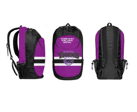 Gear Bag, Pickerington High School Central Basketball, Women's Basketball, Teamtime, Team time, sublimation, custom sports apparel, team uniforms, spirit wear, spiritwear, sports uniforms, custom shirts, team store, custom team store, fundraiser sports, apparel fundraiser