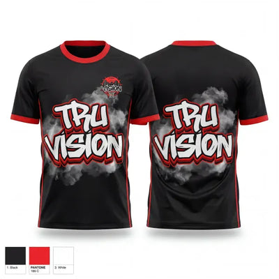 Tru vison 94111331 Old School Cotton Feel Shirt - 1