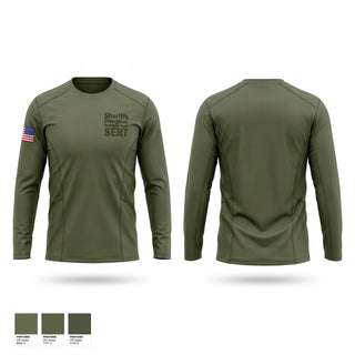 Long Sleeve Performance Shirt, Sheriff’s Emergency Response Team (SERT), Police, Teamtime, Team time, sublimation, custom sports apparel, team uniforms, spirit wear, spiritwear, sports uniforms, custom shirts, team store, custom team store, fundraiser sports, apparel fundraiser