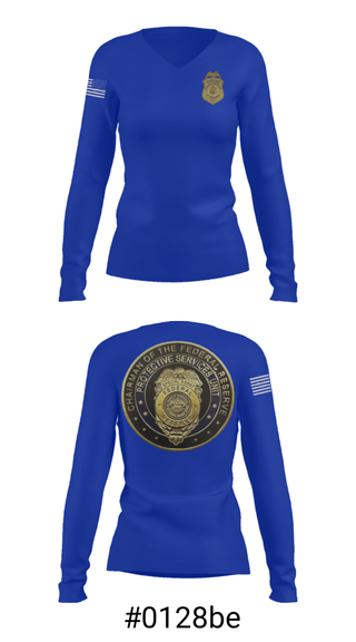 Women's Long Sleeve Vneck Shirt, , Police, Teamtime, Team time, sublimation, custom sports apparel, team uniforms, spirit wear, spiritwear, sports uniforms, custom shirts, team store, custom team store, fundraiser sports, apparel fundraiser