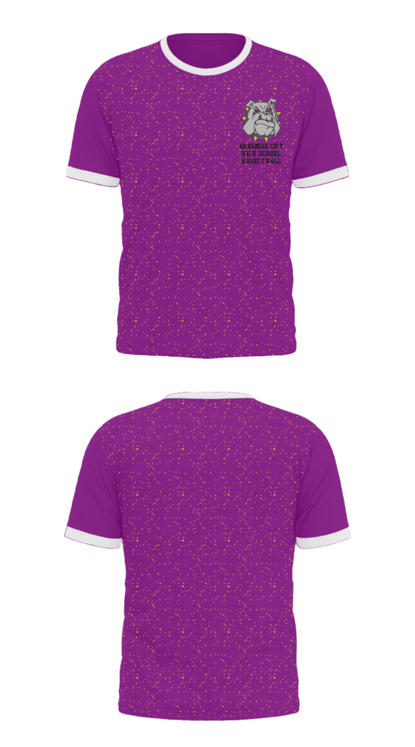 Short Sleeve Performance Shirt, Arkansas City High School Basketball, Men's Basketball, Teamtime, Team time, sublimation, custom sports apparel, team uniforms, spirit wear, spiritwear, sports uniforms, custom shirts, team store, custom team store, fundraiser sports, apparel fundraiser