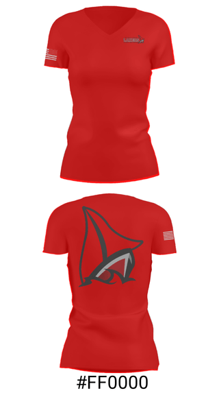 Women's Short Sleeve Vneck Shirt, Detroit Lakes High School Swimming, Swimming, Teamtime, Team time, sublimation, custom sports apparel, team uniforms, spirit wear, spiritwear, sports uniforms, custom shirts, team store, custom team store, fundraiser sports, apparel fundraiser