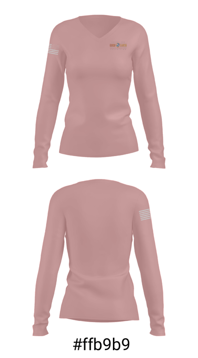 Good Earth Expedition 64940526 Women's Long Sleeve V-neck Shirt - 20