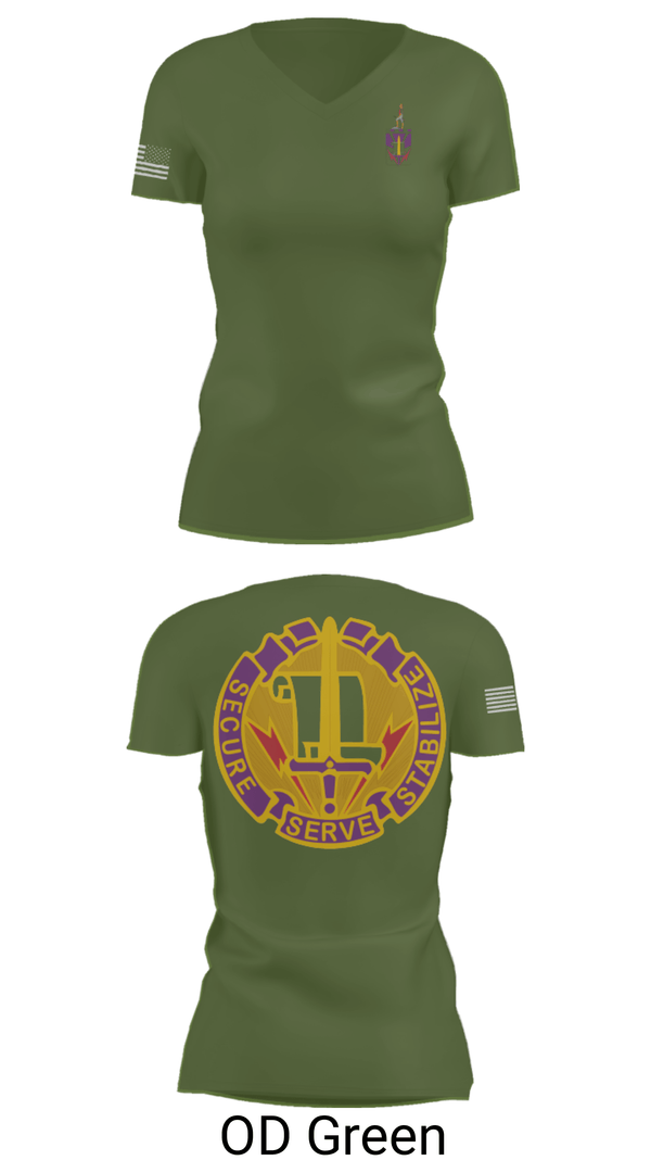 Women's Short Sleeve Vneck Shirt, 405th Civil Affairs Battalion, Army, Teamtime, Team time, sublimation, custom sports apparel, team uniforms, spirit wear, spiritwear, sports uniforms, custom shirts, team store, custom team store, fundraiser sports, apparel fundraiser