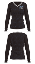 Greater Johnstown High School 79346394 Women's Long Sleeve V-neck Shirt - 33