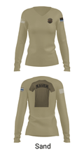 436 SFS DOVER AFB 5343249 Women's Long Sleeve V-neck Shirt - 47