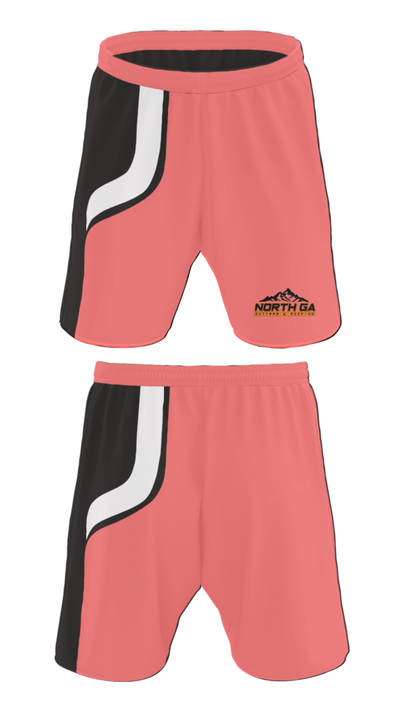 North GA Gutters And Roofing 8471021 Athletic Shorts With Pockets - 25