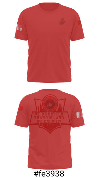 Short Sleeve Performance Shirt, RSS EMPIRE STATE, Marines, Teamtime, Team time, sublimation, custom sports apparel, team uniforms, spirit wear, spiritwear, sports uniforms, custom shirts, team store, custom team store, fundraiser sports, apparel fundraiser
