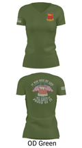 Alpha Battery 1st Battalion 75th Field Artillery 73323132 Women's Short Sleeve V-neck Shirt - 28