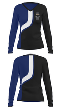 Long Cane Middle School 23153033 Women's Long Sleeve V-neck Shirt - 35