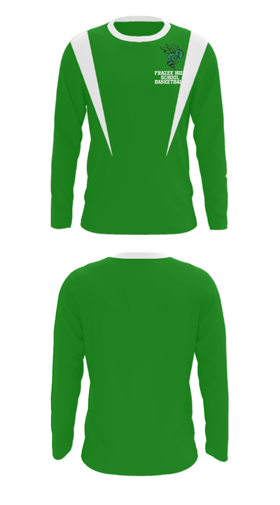 Frazee High School Basketball 25462316 Long Sleeve Performance Shirt - 31