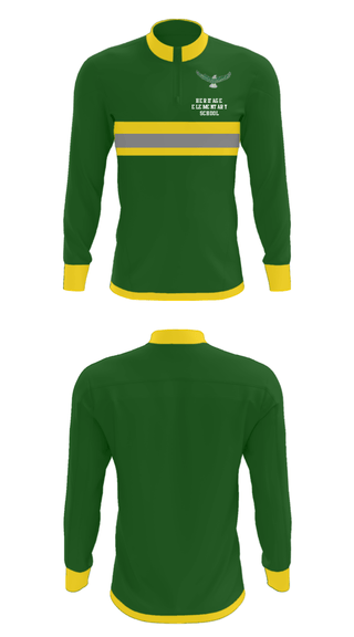 Quarter Zip Jacket, Heritage Elementary School, Spirit Store, Teamtime, Team time, sublimation, custom sports apparel, team uniforms, spirit wear, spiritwear, sports uniforms, custom shirts, team store, custom team store, fundraiser sports, apparel fundraiser