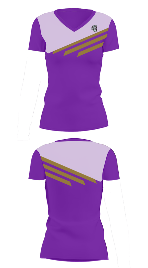 Women's Short Sleeve Vneck Shirt, Eustace High School Basketball, Women's Basketball, Teamtime, Team time, sublimation, custom sports apparel, team uniforms, spirit wear, spiritwear, sports uniforms, custom shirts, team store, custom team store, fundraiser sports, apparel fundraiser