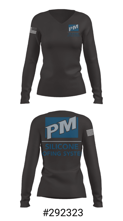 A Plus Sustainable Roofing Coatings 45796809 Women's Long Sleeve V-neck Shirt - 20