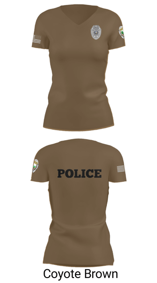 Women's Short Sleeve Vneck Shirt, , Police, Teamtime, Team time, sublimation, custom sports apparel, team uniforms, spirit wear, spiritwear, sports uniforms, custom shirts, team store, custom team store, fundraiser sports, apparel fundraiser