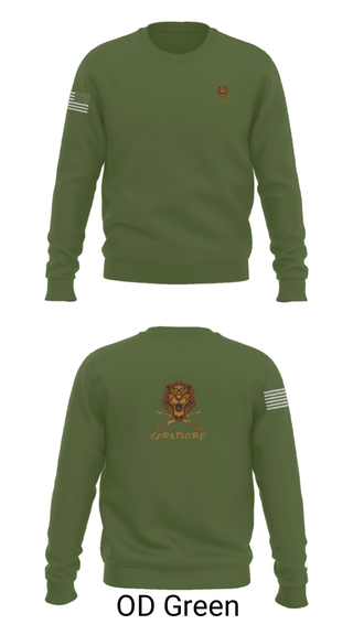 Crew Neck Sweatshirt, 1-9 cav, Army, Teamtime, Team time, sublimation, custom sports apparel, team uniforms, spirit wear, spiritwear, sports uniforms, custom shirts, team store, custom team store, fundraiser sports, apparel fundraiser