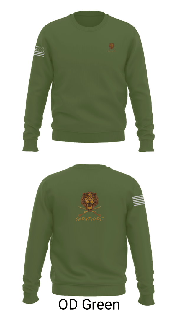 Crew Neck Sweatshirt, 1-9 cav, Army, Teamtime, Team time, sublimation, custom sports apparel, team uniforms, spirit wear, spiritwear, sports uniforms, custom shirts, team store, custom team store, fundraiser sports, apparel fundraiser