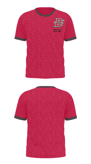 Short Sleeve Performance Shirt, Dover Area High School Wrestling, Wrestling, Teamtime, Team time, sublimation, custom sports apparel, team uniforms, spirit wear, spiritwear, sports uniforms, custom shirts, team store, custom team store, fundraiser sports, apparel fundraiser