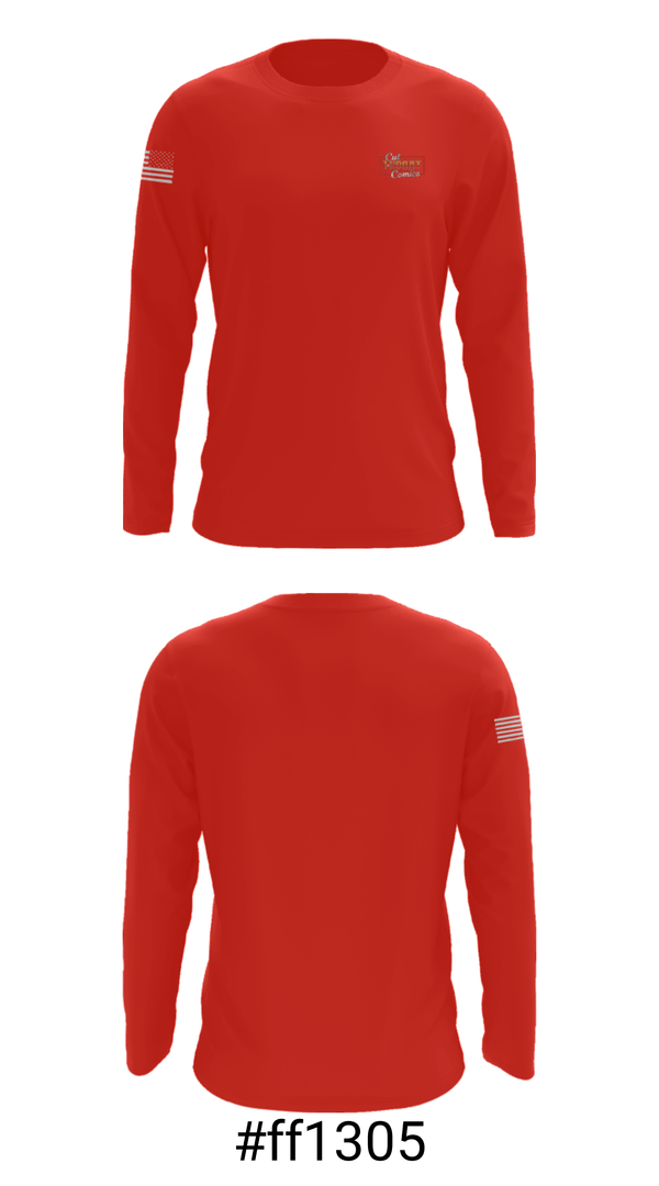 Long Sleeve Performance Shirt, Cut Throat Comics, , Teamtime, Team time, sublimation, custom sports apparel, team uniforms, spirit wear, spiritwear, sports uniforms, custom shirts, team store, custom team store, fundraiser sports, apparel fundraiser