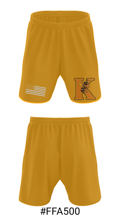 Kemp High School Basketball 64053047 Athletic Shorts With Pockets - 15