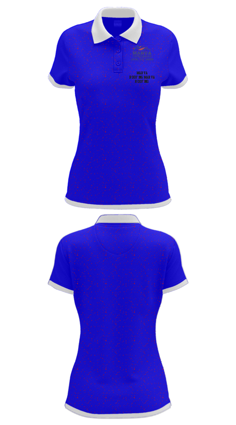 Women's Short Sleeve Performance Polo, Marva Roofing, , Teamtime, Team time, sublimation, custom sports apparel, team uniforms, spirit wear, spiritwear, sports uniforms, custom shirts, team store, custom team store, fundraiser sports, apparel fundraiser