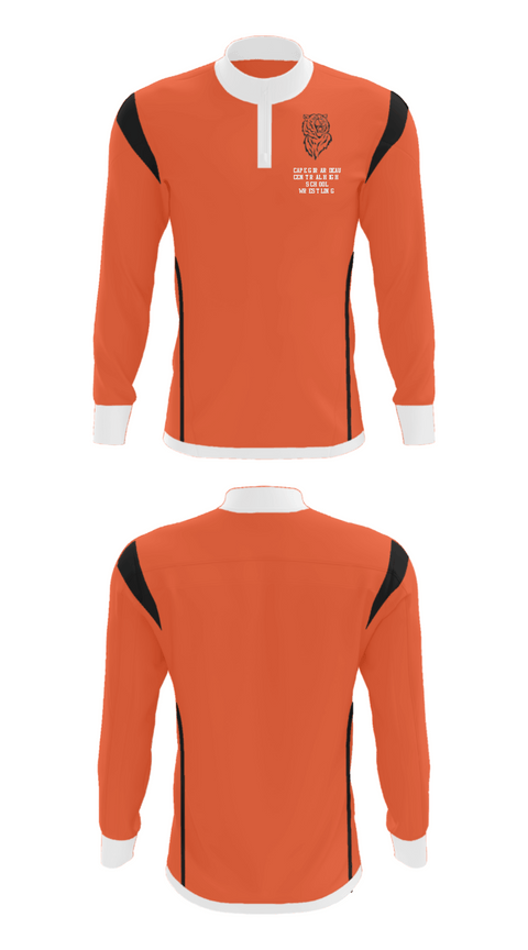 Quarter Zip Jacket, Cape Girardeau Central High School Wrestling, Wrestling, Teamtime, Team time, sublimation, custom sports apparel, team uniforms, spirit wear, spiritwear, sports uniforms, custom shirts, team store, custom team store, fundraiser sports, apparel fundraiser