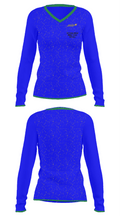 Altoona-Midway Middle/High School 2024250 Women's Long Sleeve V-neck Shirt - 33