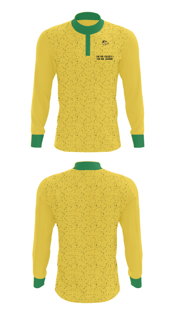 Quarter Zip Jacket, Carver College & Career Academy, Spirit Store, Teamtime, Team time, sublimation, custom sports apparel, team uniforms, spirit wear, spiritwear, sports uniforms, custom shirts, team store, custom team store, fundraiser sports, apparel fundraiser