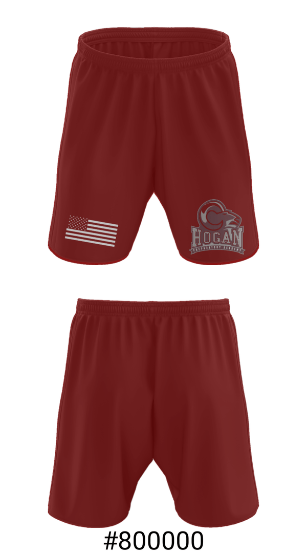 Athletic Shorts With Pockets, Hogan Prep Academy, Spirit Store, Teamtime, Team time, sublimation, custom sports apparel, team uniforms, spirit wear, spiritwear, sports uniforms, custom shirts, team store, custom team store, fundraiser sports, apparel fundraiser