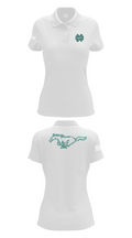 North Oldham Mustangs 77604898 Women's Short Sleeve Performance Polo  - 17