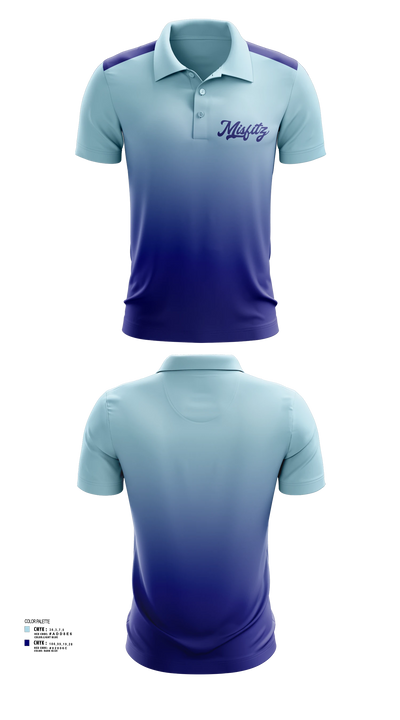 Misfitz 93783484 Short Sleeve Performance Polo - 3