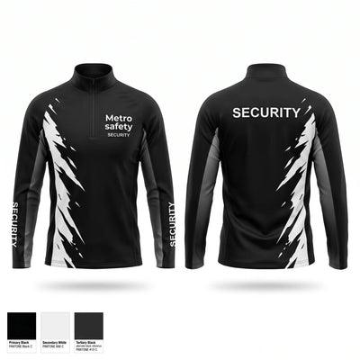 Metro safety Quarter Zip Jacket - 1