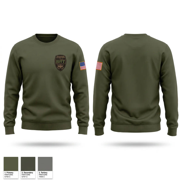 Crew Neck Sweatshirt, Savannah/HHI Airport Police, Police, Teamtime, Team time, sublimation, custom sports apparel, team uniforms, spirit wear, spiritwear, sports uniforms, custom shirts, team store, custom team store, fundraiser sports, apparel fundraiser