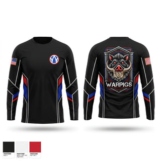 Long Sleeve Performance Shirt, 1011 QM, Army, Teamtime, Team time, sublimation, custom sports apparel, team uniforms, spirit wear, spiritwear, sports uniforms, custom shirts, team store, custom team store, fundraiser sports, apparel fundraiser