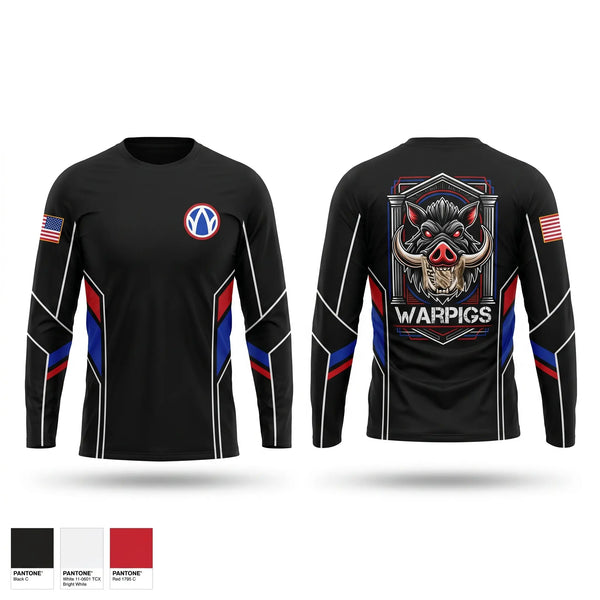 Long Sleeve Performance Shirt, 1011 QM, Army, Teamtime, Team time, sublimation, custom sports apparel, team uniforms, spirit wear, spiritwear, sports uniforms, custom shirts, team store, custom team store, fundraiser sports, apparel fundraiser