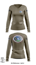 HHC, GARRISON 14958760 Women's Long Sleeve V-neck Shirt - 51